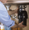 Disposall® 1/2 Hp Continuous Feed Garbage Disposer - Non-corded