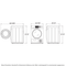 24" 4.3 Cu.Ft. Front Load Vented Electric Dryer with Stainless Steel Basket