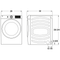 7.8 cu. ft. Capacity Smart Front Load Electric Dryer with Sanitize Cycle