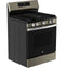Ge® 30" Free-standing Gas Convection Range With No Preheat Air Fry And Easywash™ Oven Tray