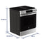 Ge® 30" Slide-in Front-control Gas Range With Crisp Mode