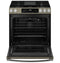 Ge® 30" Slide-in Front-control Convection Gas Range With No Preheat Air Fry And Easywash™ Oven Tray