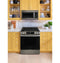 Ge® 30" Slide-in Front-control Convection Gas Range With No Preheat Air Fry And Easywash™ Oven Tray