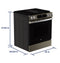 Ge® 30" Slide-in Front-control Convection Gas Range With No Preheat Air Fry And Easywash™ Oven Tray