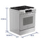 Ge® 30" Slide-in Front-control Convection Gas Range With No Preheat Air Fry And Easywash™ Oven Tray