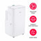 3-in-1 Connected Inverter Portable Room Air Conditioner 14,000 BTU (ASHRAE) / 10,500 BTU (DOE)