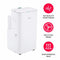 3-in-1 Connected Inverter Portable Room Air Conditioner with Supplemental Heat 14,000 BTU (ASHRAE) / 10,000 BTU (DOE)