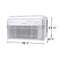 12,000 BTU Inverter Window Room Air Conditioner with Wi-Fi (Energy Star)