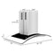 36 in. Convertible Vent Island Mount Range Hood