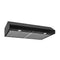 Glacier 36Inch 350 MAX Blower CFM 1.5 Sones Black Range Hood