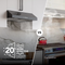 30-Inch Under Cabinet Range Hood, , 350 Max Blower CFM
