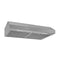 Glacier 36Inch 490 MAX Blower CFM 1.0 Sones Stainless Range Hood