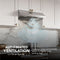 Glacier 36Inch 490 MAX Blower CFM 1.0 Sones Stainless Range Hood