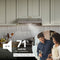 Glacier 36Inch 490 MAX Blower CFM 1.0 Sones Stainless Range Hood
