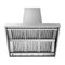 48 In. Island Mount Outdoor Grill Hood