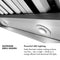60 In. Wall Mount Outdoor Grill Hood