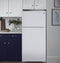 Ge® Energy Star® 16.6 Cu. Ft. Recessed Handle Top-freezer Refrigerator