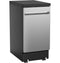 18" Stainless Steel Interior Portable Dishwasher with Sanitize Cycle