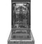 18" Stainless Steel Interior Portable Dishwasher with Sanitize Cycle