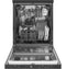 24" Stainless Steel Interior Portable Dishwasher with Sanitize Cycle