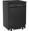 24" Stainless Steel Interior Portable Dishwasher with Sanitize Cycle