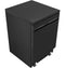 24" Stainless Steel Interior Portable Dishwasher with Sanitize Cycle
