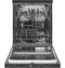 24" Stainless Steel Interior Portable Dishwasher with Sanitize Cycle