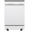 24" Stainless Steel Interior Portable Dishwasher with Sanitize Cycle
