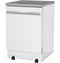 24" Stainless Steel Interior Portable Dishwasher with Sanitize Cycle