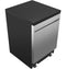24" Stainless Steel Interior Portable Dishwasher with Sanitize Cycle