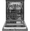 24" Stainless Steel Interior Portable Dishwasher with Sanitize Cycle