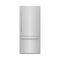 36 In. 19.8 Cu. Ft. Built-in Bottom Freezer Refrigerator With Water Dispenser And Ice Maker In Stainless Steel With Graphite Gray Interior