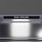 36 In. 19.8 Cu. Ft. Built-in Bottom Freezer Refrigerator With Water Dispenser And Ice Maker In Black Stainless Steel With Graphite Gray Interior