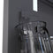 36 In. 19.8 Cu. Ft. Built-in Bottom Freezer Refrigerator With Water Dispenser And Ice Maker In Black Stainless Steel With Graphite Gray Interior