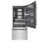 Autograph Edition 36 In. 19.8 Cu. Ft. Built-in Bottom Freezer Refrigerator With Water Dispenser And Ice Maker In Stainless Steel With Graphite Gray Interior And Matte Black Accents