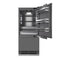 Autograph Edition 36 In. 19.8 Cu. Ft. Panel Ready Built-in Bottom Freezer Refrigerator With Water Dispenser And Ice Maker With Graphite Gray Interior And Polished Gold Accents