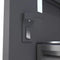 Autograph Edition 36 In. 19.8 Cu. Ft. Panel Ready Built-in Bottom Freezer Refrigerator With Water Dispenser And Ice Maker With Graphite Gray Interior And Polished Gold Accents