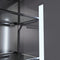 Autograph Edition 36 In. 19.8 Cu. Ft. Panel Ready Built-in Bottom Freezer Refrigerator With Water Dispenser And Ice Maker With Graphite Gray Interior And Polished Gold Accents
