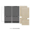 Autograph Edition 72 In. 39.6 Cu. Ft. Panel Ready French Door Built-in Bottom Freezer Refrigerator With Water Dispensers And Ice Makers With Graphite Gray Interior And Polished Gold Accents