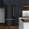Autograph Edition 36 In. 19.8 Cu. Ft. Built-in Bottom Freezer Refrigerator With Water Dispenser And Ice Maker In Black Stainless Steel With Graphite Gray Interior And Champagne Bronze Accents