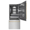 Autograph Edition 36 In. 19.8 Cu. Ft. Built-in Bottom Freezer Refrigerator With Water Dispenser And Ice Maker In Satin Stainless Steel With Graphite Gray Interior And Polished Gold Accents