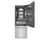 30 In. 16.1 Cu. Ft. Built-in Bottom Freezer Refrigerator With Water Dispenser And Ice Maker In Stainless Steel With Graphite Gray Interior