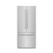 36 In. 19.6 Cu. Ft. French Door Built-in Bottom Freezer Refrigerator With Water Dispenser And Ice Maker In Stainless Steel With Graphite Gray Interior