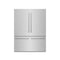 60 In. 32.2 Cu. Ft. French Door Built-in Bottom Freezer Refrigerator With Water Dispensers And Ice Makers In Stainless Steel With Graphite Gray Interior