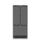 36 In. 19.6 Cu. Ft. Panel Ready French Door Built-in Bottom Freezer Refrigerator With Water Dispenser And Ice Maker With Graphite Gray Interior