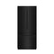36 In. 19.6 Cu. Ft. French Door Built-in Bottom Freezer Refrigerator With Water Dispenser And Ice Maker In Black Stainless Steel With Graphite Gray Interior