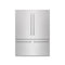 60 In. 32.2 Cu. Ft. French Door Built-in Bottom Freezer Refrigerator With Water Dispensers And Ice Makers In Satin Stainless Steel With Graphite Gray Interior