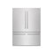 60 In. 32.2 Cu. Ft. French Door Built-in Bottom Freezer Refrigerator With Water Dispensers And Ice Makers In Satin Stainless Steel With Graphite Gray Interior