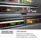 36 In. 19.6 Cu. Ft. French Door Built-in Bottom Freezer Refrigerator With Water Dispenser And Ice Maker In White Matte With Graphite Gray Interior