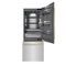 Autograph Edition 30 In. 16.1 Cu. Ft. Built-in Bottom Freezer Refrigerator With Water Dispenser And Ice Maker In Stainless Steel With Graphite Gray Interior And Champagne Bronze Accents
